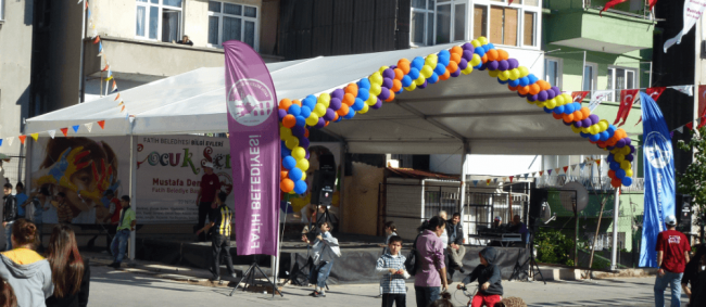 ARABACI BEYAZIT PARKI’NDA 23 NİSAN ŞENLİKLERİ