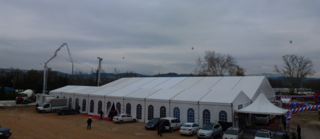 BURSA HIZLI TREN HATTI TEMEL ATMA TÖRENİ