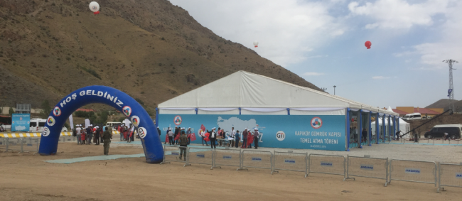 KAPIKÖY GÜMRÜK KAPISI TEMEL ATMA TÖRENİ