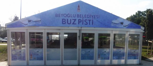 KASIM PAŞA’DA BUZ PİSTİ