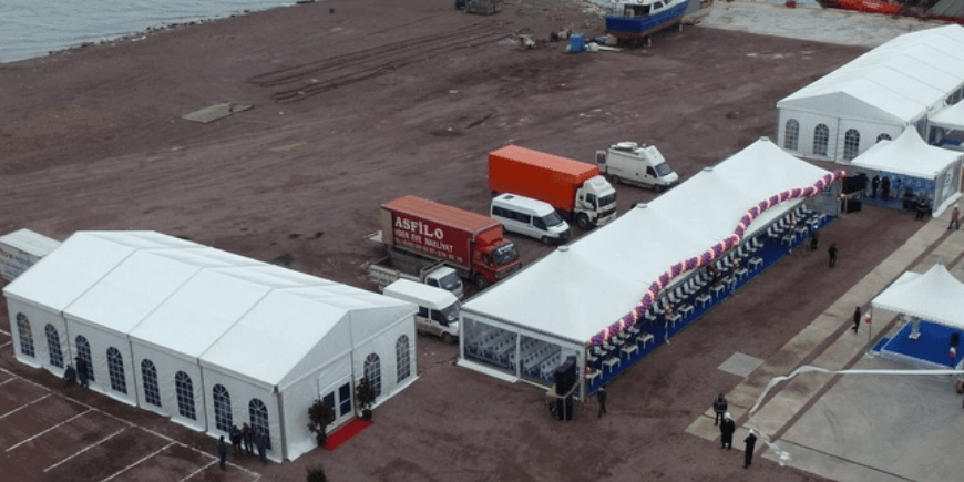 YALOVA TERSAN TERSANESİ GEMİ İNDİRME ETKİNLİĞİ